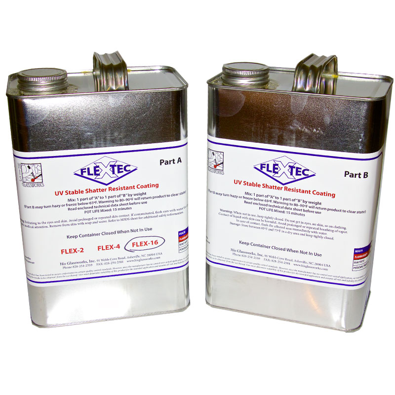 Flex-Tec Anti-Shatter Coating