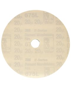 3M 5 Inch Velcro Backed 600 Grit Electrostatic Diamond Disk