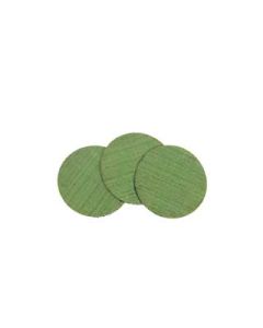 1 Inch 400 Grit (A35-Green) Velcro Backed 3M 268XA Trizact Disk- Pack of 3