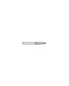 Flat End Taper 1.05mm Tip 120 Grit Diamond Point with 1/16 Inch Shank