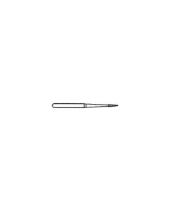 Flame 0.25mm Tip 325 Grit Diamond Point with 1/16 Inch Shank