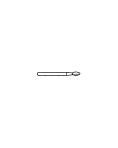 Football 1.65mm Tip 325 Grit Diamond Point with 1/16 Inch Shank