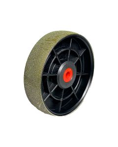6 Inch x 1-1/2 Inch Radiused Spherical Miracle 100 Grit Diamond Wheel