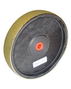 8 Inch x 1-1/2 Inch Radiused Spherical Miracle 80 Grit Diamond Wheel