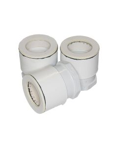 2-3/4 Inch Felt Polishing Sphere Cups - Set of Three