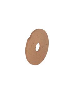4 Inch x 1/4 Inch Polpur Lapi-T Straight Edge Brown Wheel Second