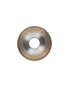 3 Inch x 3/8 Inch Full Circle (Olive) 400 Grit Sintered Diamond Wheel