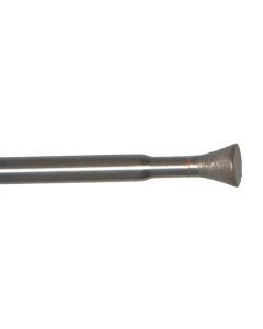 Inverted Cone 0.19 Inch Tip 220 Grit Sintered Diamond Point with 1/8 Inch Shank