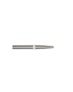 Round-end Taper 0.28 Inch Tip 140 Grit Sintered Diamond Point with 3/32 Inch Shank