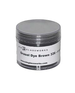 Orasol Dye Brown 326, 68 gram container