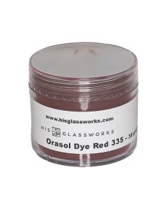 Orasol Dye Red 335, 32 gram container