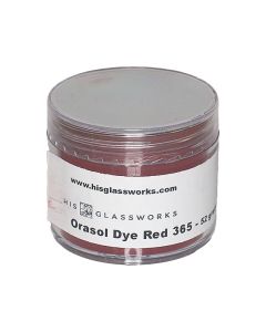 Orasol Dye Red 365, 44 gram container