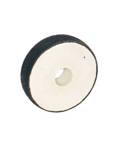 4 inch x 1 Inch 100 grit Resin Diamond Radiused Wheel on Felt Substrate