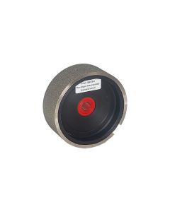 4 Inch x 1-1/2 Inch Flat-Edged Electroplated Diamond Wheel, 360-Grit