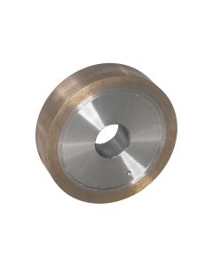 4 inch 500 grit sintered diamond flat edge wheel