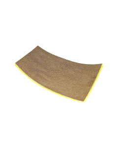 3M 2-3/4 Inch x 5 inch 400 Grit Diamond Velcro Pad