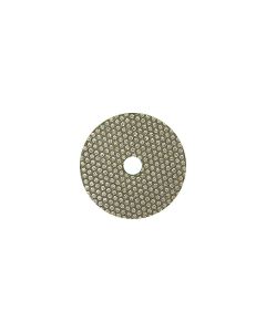 3M 2 Inch Velcro Backed 60 Grit Electroplated Diamond Disk