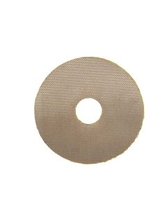 3M 4 Inch Velcro Backed 400 Grit Electroplated Diamond Disk with 1-inch Center Hole