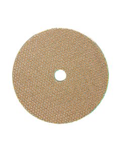 3M 4 Inch Velcro Backed 60 Grit Electroplated Diamond Disk