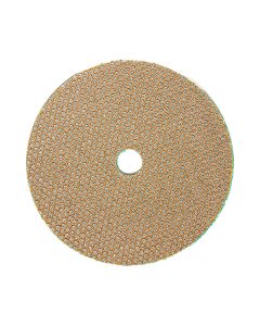 3M 4 Inch Velcro Backed 60 Grit Electroplated Diamond Disk