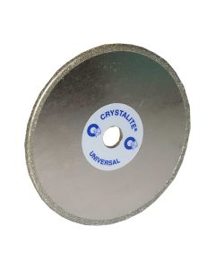 4 Inch x 1/8 Inch Full Circle 100 Grit Electroplated Diamond Wheel with 1/2-inch Arbor