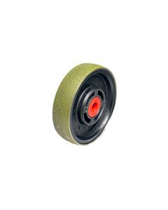 4 Inch x 1 Inch Radiused Spherical Miracle 60 Grit Diamond Wheel