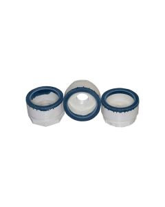 2-3/4 Inch 1200 Grit Resin Diamond Sphere Grinding Cup Set of 3