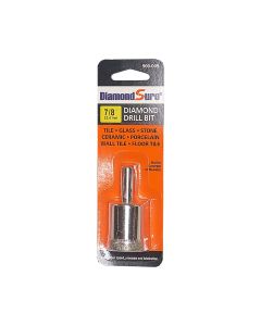 Diamond Sure 7/8 inch electroplated diamond core drill for glass