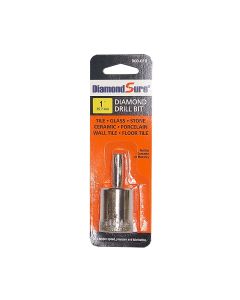 Diamond Sure 1 inch electroplated diamond core drill for glass