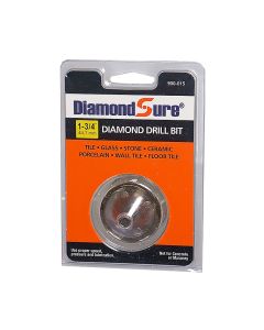 Diamond Sure 1-3/4 inch electroplated diamond core drill for glass