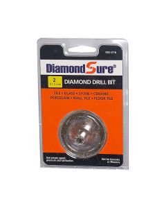 Diamond Sure 2 inch electroplated diamond core drill for glass