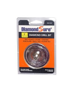 Diamond sure 3 inch electroplated diamond core drill for glass