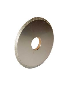 4-inch Electroplated V-Groove (Miter) Wheel, 220-Grit