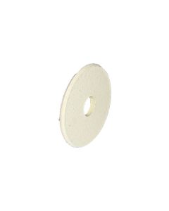 4 Inch x 1/4 Inch V-Wheel Wool Felt Wheel with 1 Inch Arbor Hole