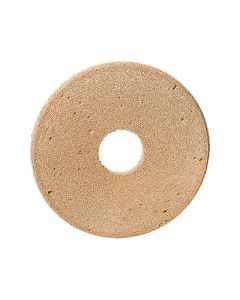 4 inch x 1/4 Inch Polpur Lapi-T Full Circle Brown Wheel