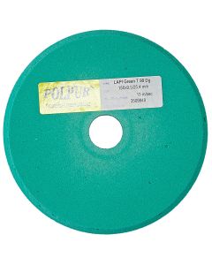 6 Inch x 3/8 Inch Polpur Lapi-T Green V-Wheel