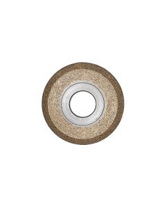 3 Inch x 1/2 Inch V Groove (Miter) 90 Degree Wheel 120 Grit