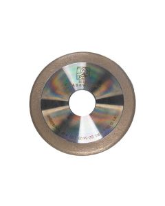 4 Inch x 1/4 Inch Full Circle (Olive) 100 Grit Sintered Diamond Wheel