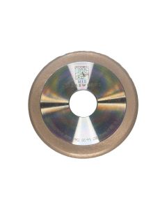 4 Inch x 1/4 Inch Full Circle (Olive) 230 Grit Sintered Diamond Wheel