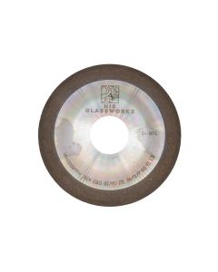 4 Inch x 1/4 Inch 100 Grit Sintered Diamond V-Wheel