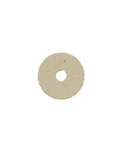 2 inch natural wool felt polishing pad with velcro backing