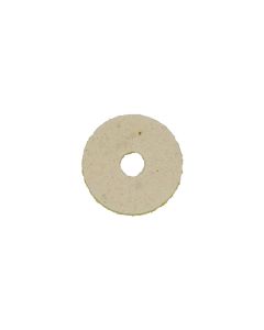 2 inch natural wool felt polishing pad with velcro backing
