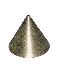 60 Degree Included Angle 220 Grit Diamond Cone