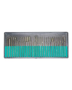 3/32 inch shank 30 piece diamond point kit