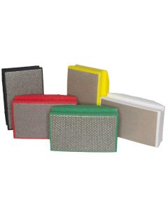 Electroplated Diamond Hand Pad Set