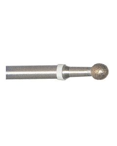 Ball 0.14 Inch Tip 140 Grit Sintered Diamond Point with 1/8 Inch Shank