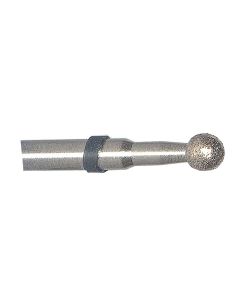 Ball 0.14 Inch Tip 500 Grit Sintered Diamond Point with 1/8 Inch Shank