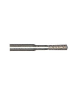 Cylinder 0.09 Inch Tip 220 Grit Sintered Diamond Point with 1/8 Inch Shank