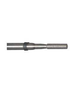 Cylinder 0.09 Inch Tip 500 Grit Sintered Diamond Point with 1/8 Inch Shank