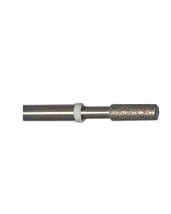 Cylinder 0.12 Inch Tip 140 Grit Sintered Diamond Point with 1/8 Inch Shank